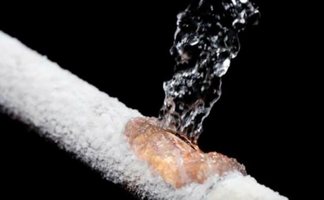 Frozen Pipe News Flash