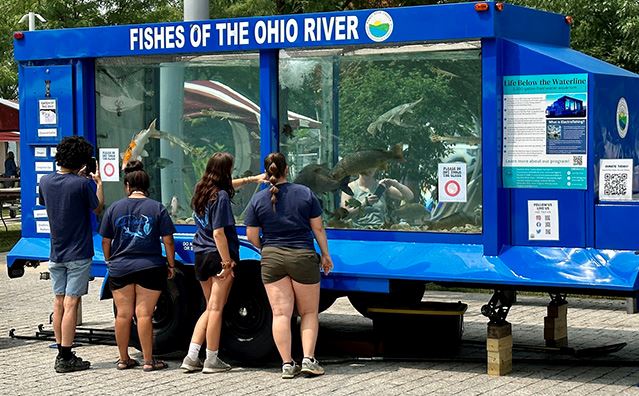 Life Below the Waterline mobile aquarium