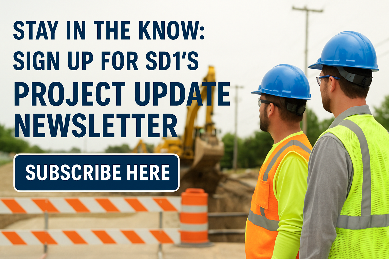 Project Update Newsletter Signup