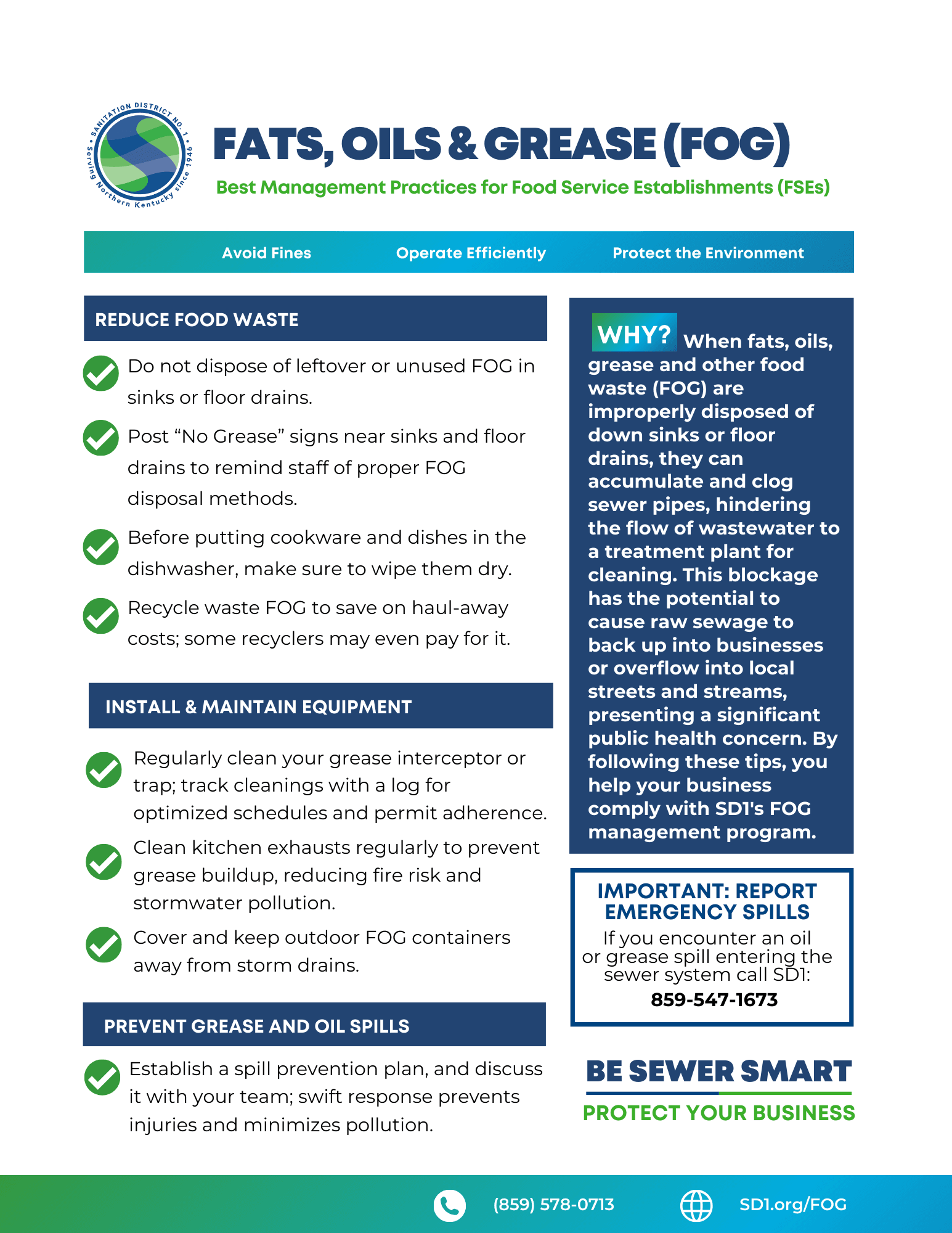 FOG FSE BEST MANAGEMENT PRACTICES